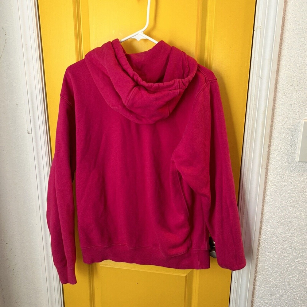 Nike Womens M Sportswear Club BB Pullover Hoodie Pink - Picture 5 of 5